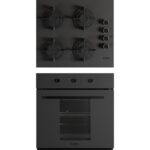 Kumtel 2'li Magic Cam Ankastre Set (Fırın-Ocak)