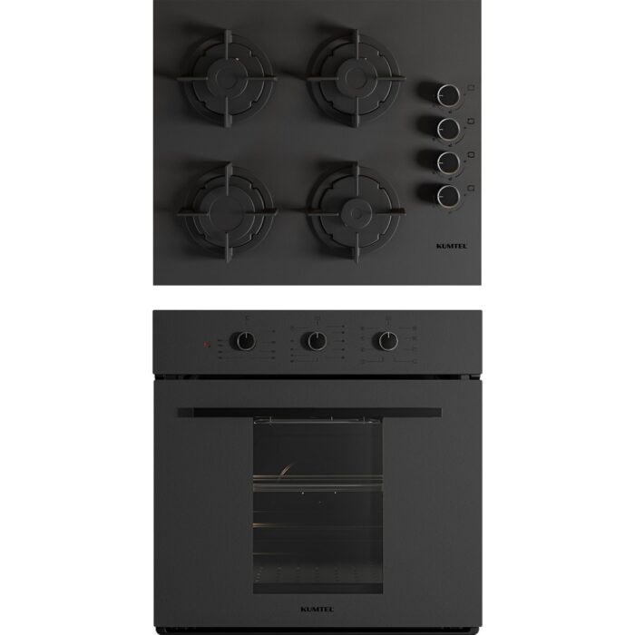 Kumtel 2'li Magic Cam Ankastre Set (Fırın-Ocak) - Görsel 1