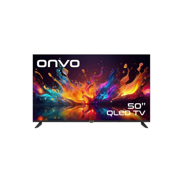 Onvo 50OVF9001 50'' 127 Ekran Uydu Alıcılı 4K Ultra HD Google Smart QLED TV - Görsel 1