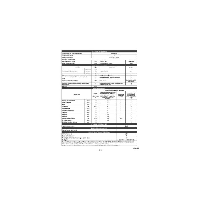 Daewoo D-Tr Nfc 53320 Buzdolabı - Görsel 4