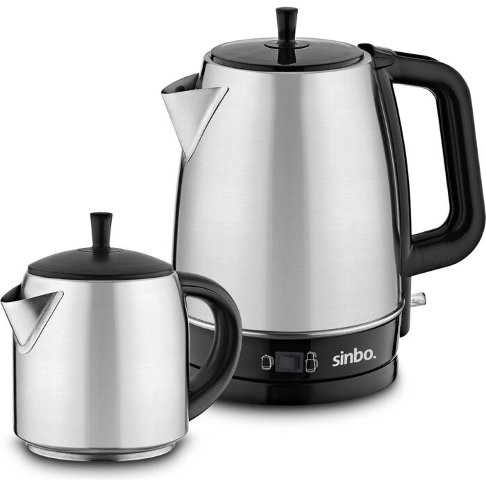 Sinbo STM-5831 Elektrikli Çay Seti - Gri - Görsel 3