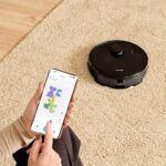 Homend Alex Laser 1291H Moplu ve Haritalamalı 5 Kpa Robot Süpürge Siyah 2025 - Görsel 5