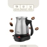 Sinbo 2992 Sinbo Elektrikli Çelik Cezve Türk Kahvesi Makinesi (Katlanabilir Kulplu)