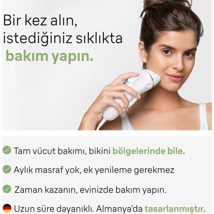 Braun Ipl Silk·expert Pro 3, Evde Tüy Alma, Çanta, Venus Tıraş Makinesi, 2 Başlık Ile, PL3132 - Görsel 3