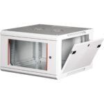 Lande 6u 19" Duvar Tipi Rack Kabinet – Genişlik: 600 mm | Derinlik: 600 mm – Açık Gri - Görsel 2