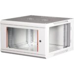 Lande 6u 19" Duvar Tipi Rack Kabinet – Genişlik: 600 mm | Derinlik: 600 mm – Açık Gri - Görsel 3