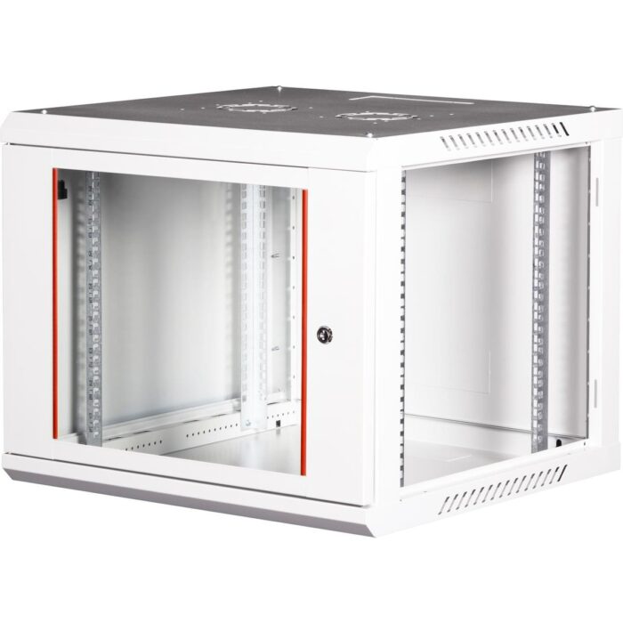 Lande - 9u 19" Duvar Tipi Rack Kabinet – Genişlik: 600 mm | Derinlik: 600 mm – Açık Gri - Görsel 2