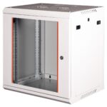 Lande - 12U 19" Duvar Tipi Rack Kabinet – Genişlik: 600 mm | Derinlik: 600 mm – Açık Gri