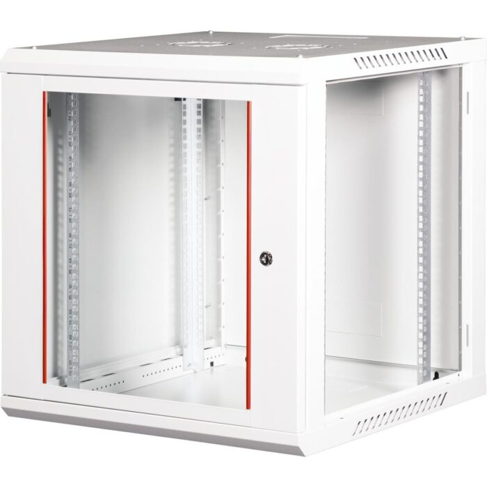 Lande - 12U 19" Duvar Tipi Rack Kabinet – Genişlik: 600 mm | Derinlik: 600 mm – Açık Gri - Görsel 3