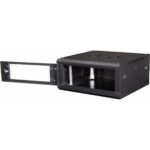 Lande - 4u 19" Duvar Tipi Rack Kabinet – Genişlik: 600 mm | Derinlik: 600 mm – Siyah - Görsel 2