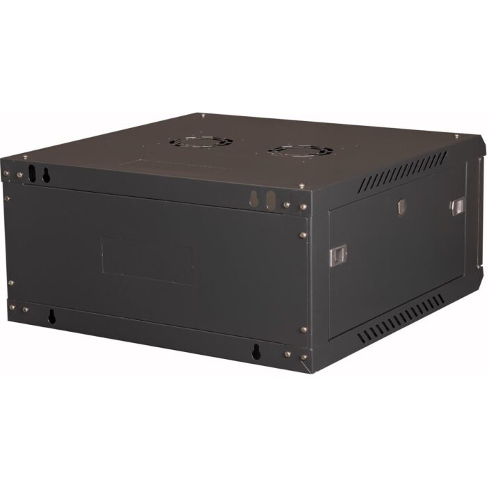 Lande - 4u 19" Duvar Tipi Rack Kabinet – Genişlik: 600 mm | Derinlik: 600 mm – Siyah - Görsel 3