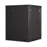 Lande - 15U 19" Duvar Tipi Rack Kabinet – Genişlik: 600 mm | Derinlik: 600 mm – Siyah - Görsel 2