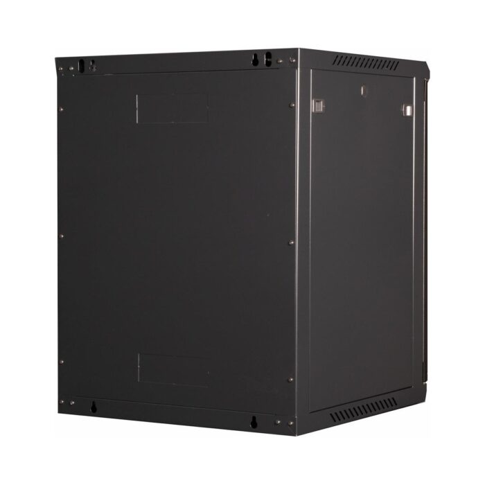 Lande - 15U 19" Duvar Tipi Rack Kabinet – Genişlik: 600 mm | Derinlik: 600 mm – Siyah - Görsel 2