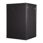 Lande 18U 19" Duvar Tipi Rack Kabinet – Genişlik: 600 mm | Derinlik: 600 mm – Siyah - Görsel 2
