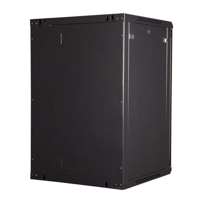 Lande 18U 19" Duvar Tipi Rack Kabinet – Genişlik: 600 mm | Derinlik: 600 mm – Siyah - Görsel 2