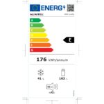 Kumtel Silver Çift Kapılı Buzdolabı 204 L HTMF-210SL Geniş Hacim Enerji Tasarruflu Tasarım - Görsel 4