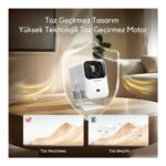 BYINTEK A15 Android 13 FullHD 1080P Destekli Wifi Bluetooth Akıllı Projeksiyon Cihazı - Görsel 2