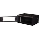 Lande - 4u 19" Duvar Tipi Rack Kabinet – Genişlik: 600 mm | Derinlik: 450 mm – Siyah - Görsel 3