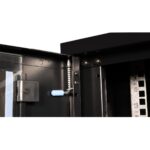 Lande - 4u 19" Duvar Tipi Rack Kabinet – Genişlik: 600 mm | Derinlik: 450 mm – Siyah - Görsel 4