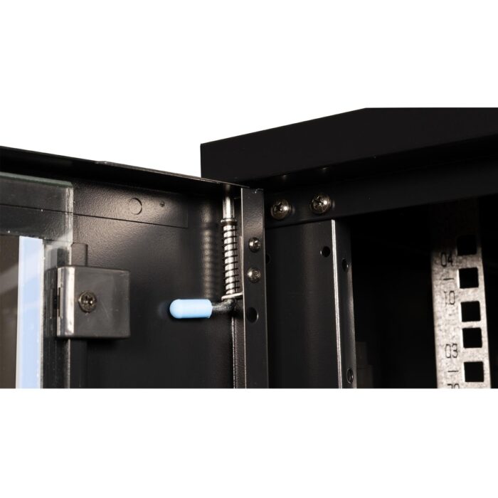 Lande - 4u 19" Duvar Tipi Rack Kabinet – Genişlik: 600 mm | Derinlik: 450 mm – Siyah - Görsel 4