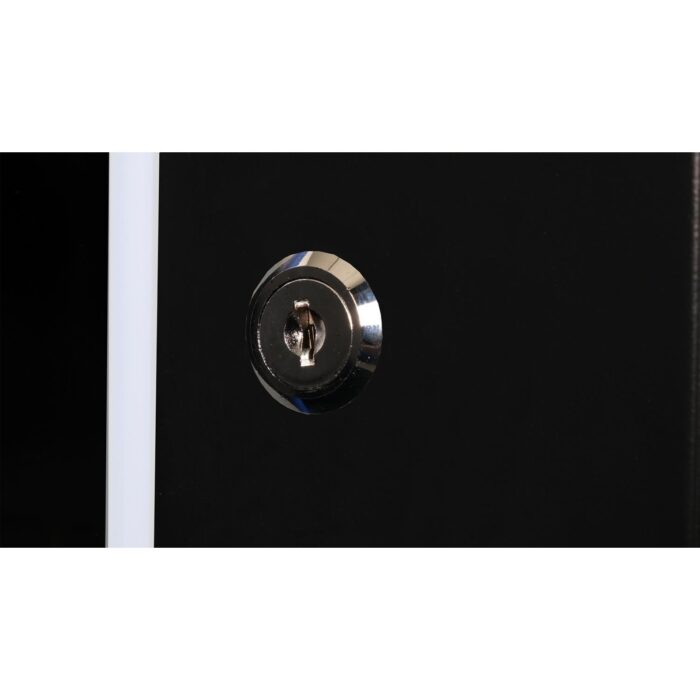 Lande - 4u 19" Duvar Tipi Rack Kabinet – Genişlik: 600 mm | Derinlik: 450 mm – Siyah - Görsel 5