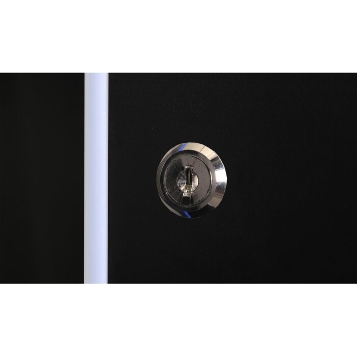 Lande - 9u 19" Duvar Tipi Rack Kabinet – Genişlik: 600 mm | Derinlik: 450 mm – Siyah (Demonte) - Görsel 5