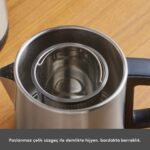 Karaca Teabig Xl 2 In 1 Çelik Çay Makinesi Ve Su Isıtıcı Inox - Görsel 4