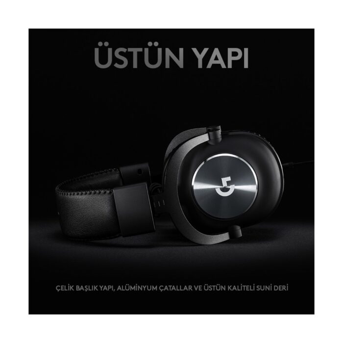 Logitech G Pro X 7.1 Surround Ses Oyuncu Kulaklığı - Siyah - Görsel 5