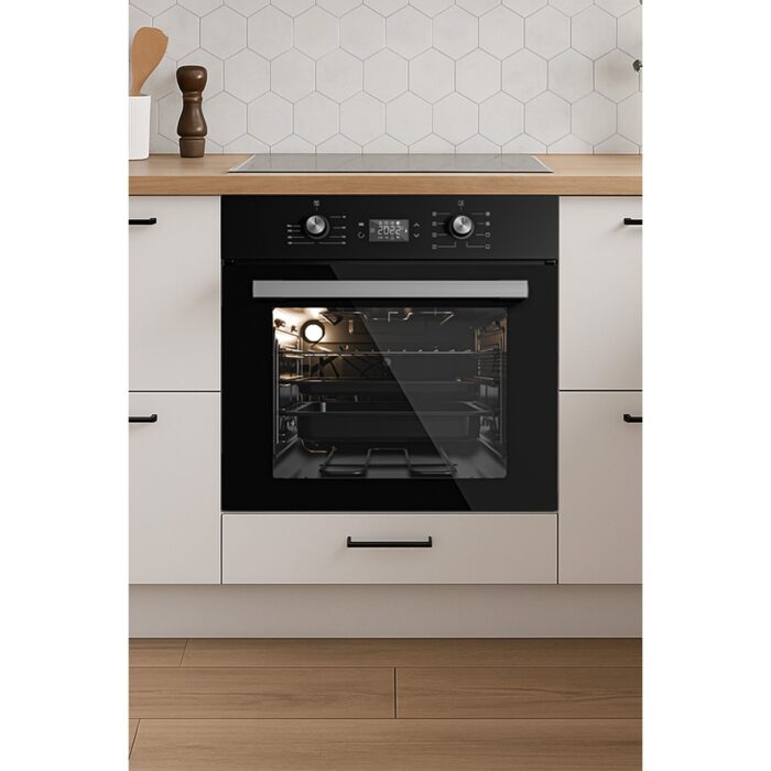 Kumtel Digital Siyah Ankastre Fırın 8 Prog. B66 - Sf2 (Ddt) - Görsel 3