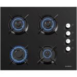 Kumtel Siyah Cam Dijital / Dokunmatik Ankastre Set - 8 Programlı (KO-40 TAHDF Ocak B66 - Sf2 Ddt Fırın DA6-835 Davlumbaz) - Görsel 2