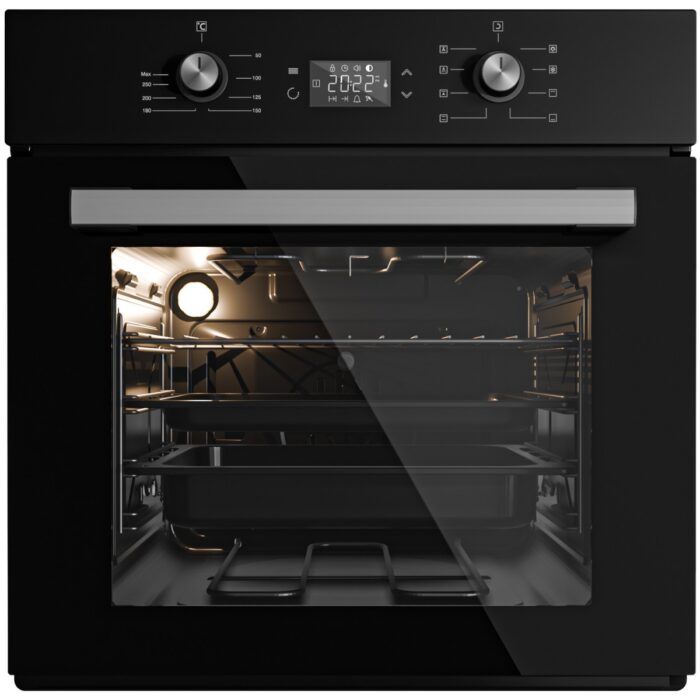 Kumtel Siyah Cam Dijital / Dokunmatik Ankastre Set - 8 Programlı (KO-40 TAHDF Ocak B66 - Sf2 Ddt Fırın DA6-835 Davlumbaz) - Görsel 4