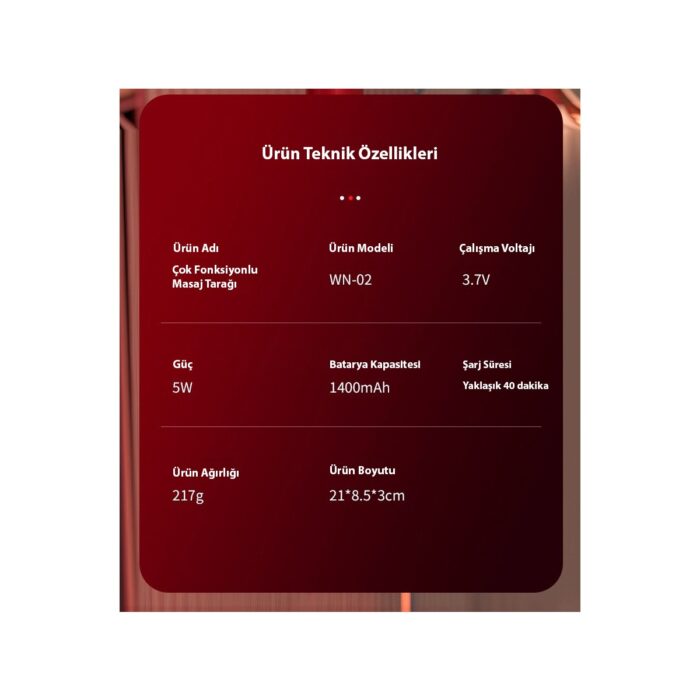 VeryFit Hairglow Şarjlı Saç Bakım ve Masaj Tarağı - Bakım Yağı Hazneli - Görsel 2