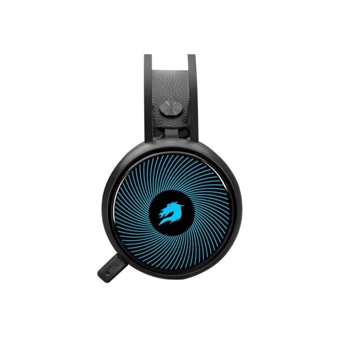 GameBooster H12 Rebel RGB 7.1 Virtual Kısa Mikrofonlu Siyah Oyuncu Kulaklığı GB-H12 - Görsel 4