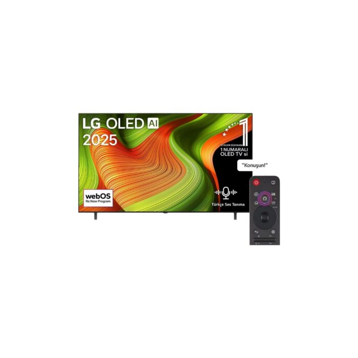 LG OLED65B56LA 65'' 165 Ekran Uydu Alıcılı 4K Ultra HD Smart  webOS OLED TV - Görsel 1