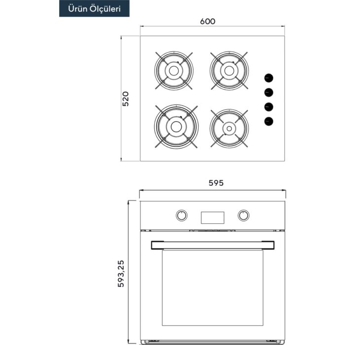 Kumtel Siyah 2'li Set - Görsel 4