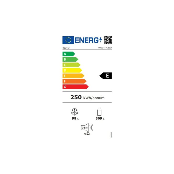 Hoover HODQ4T718EW E Enerji Sınıfı 467 Lt No Frost Buzdolabı - Görsel 4