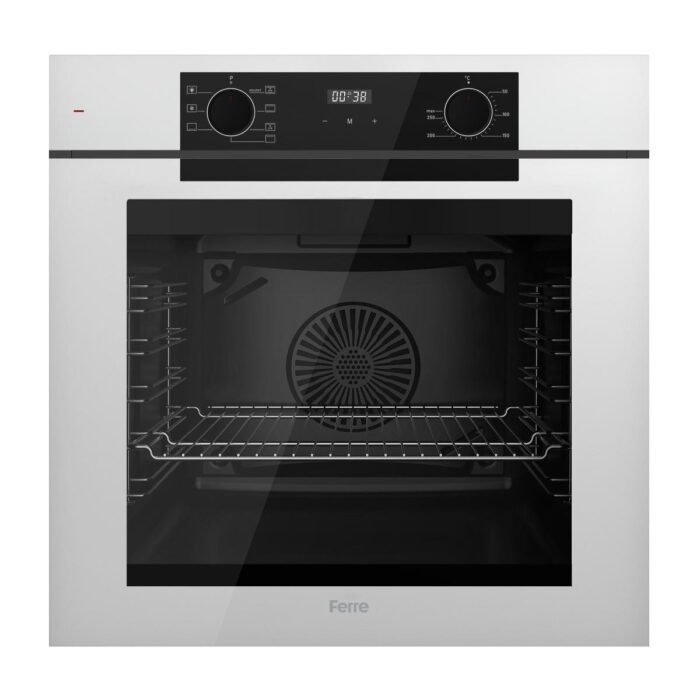 Ferre Steamart-Fryart Serisi Beyaz Set (CS206-FA + QEP63CB +D078) - Emaye Izgara - Görsel 4