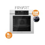 Ferre Steamart-Fryart Serisi Beyaz Set (CS206-FA + QEP63CB +D078) - Emaye Izgara - Görsel 5