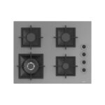 Ferre Steamart-Fryart-Sılentart Serisi Gri Set (SC408-WFA + QEP64CPR +D065-SA) - Döküm Izgara / 65 cm Ocak - Görsel 2