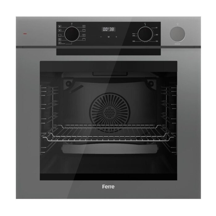 Ferre Steamart-Fryart-Sılentart Serisi Gri Set (SC408-WFA + QEP64CPR +D065-SA) - Döküm Izgara / 65 cm Ocak - Görsel 4