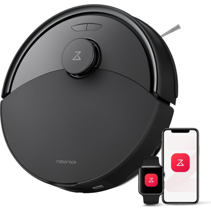 Roborock Q8 Max Pro Akıllı Robot Süpürge Siyah - Görsel 1