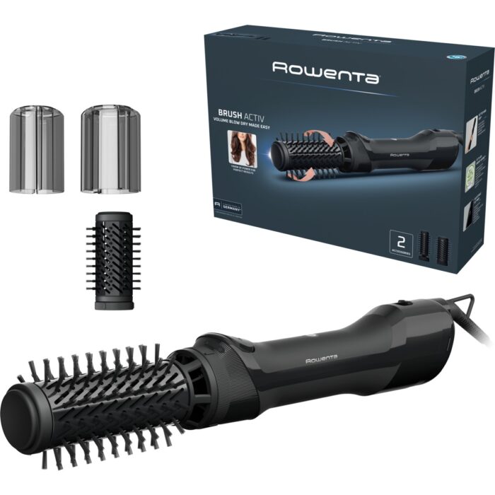 Rowenta UB9520 Brush Active 2 Kademeli Seramik Kaplama Elektrikli Saç Şekillendirici Tarak - Görsel 3