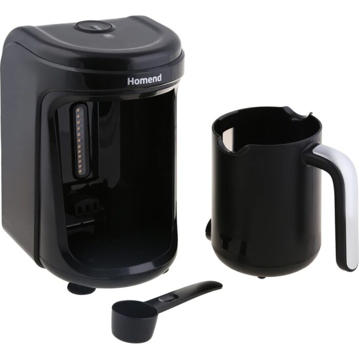 Homend Pottoman 1840h Türk Kahve Makinesi - Siyah - Görsel 3