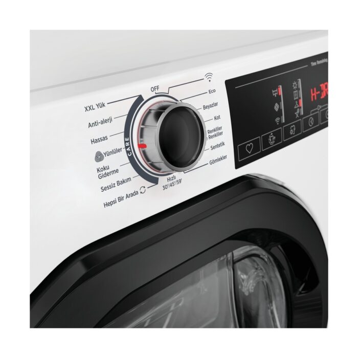 Hoover HREH 9A2TBE-17 9 kg Wi-Fi  Bağlantılı Isı Pompalı Kurutma Makinesi - Görsel 4