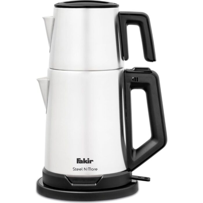 Fakir Steel N More Çelik Çay Makinesi - Inox - Görsel 4