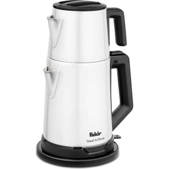Fakir Steel N More Çelik Çay Makinesi - Inox - Görsel 5