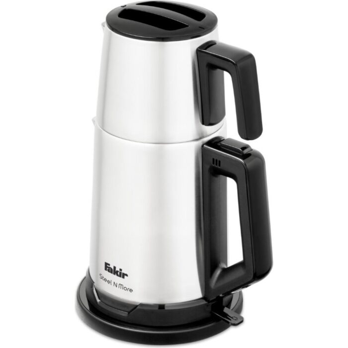 Fakir Steel N More Çelik Çay Makinesi - Inox - Görsel 3