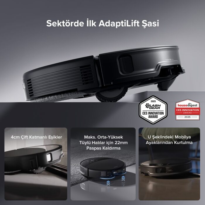Roborock Saros 10R Akıllı Robot Süpürge - Görsel 3