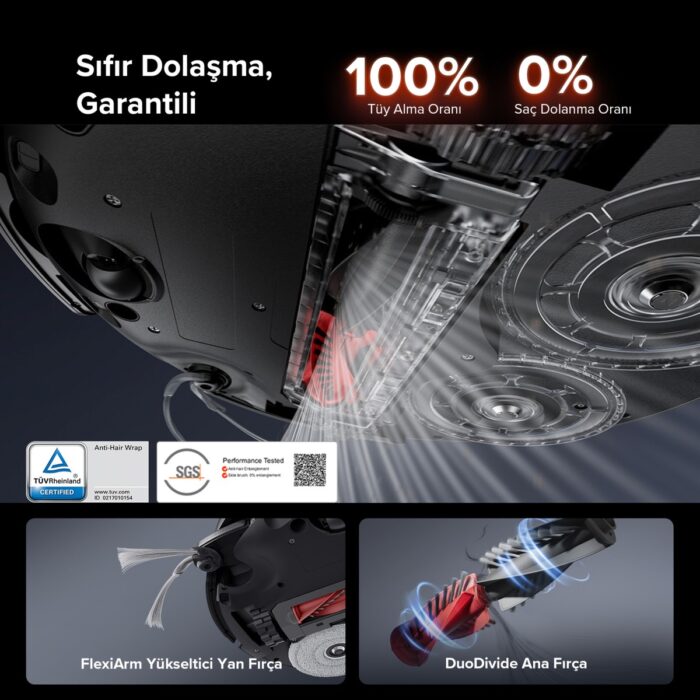 Roborock Saros 10R Akıllı Robot Süpürge - Görsel 4