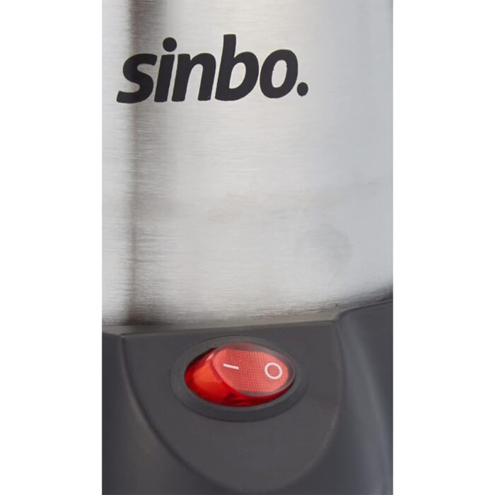 Sinbo SCM-2967 Kablosuz Elektrikli Cezve - Inox - 1000 Watt - Görsel 4